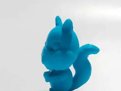 Cute Squirrel  3D print model
