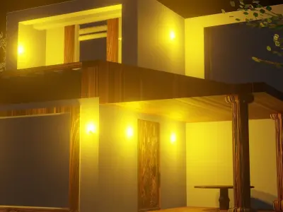 house modle 1 Free low-poly 3D model