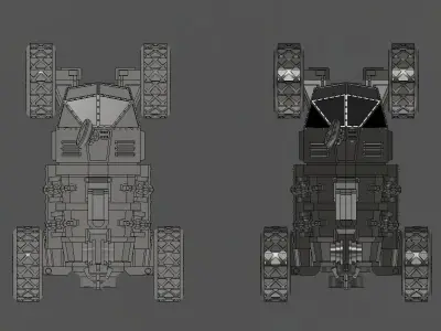 Nemesis Rover 3D print model