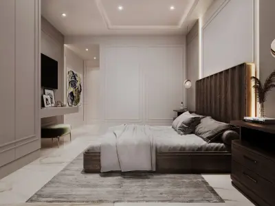 Bedroom Sapphire by FGM 3D model