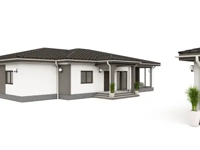 HOUSE 23 EXTERIOR 3D model