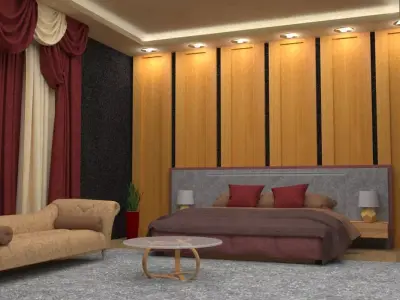 room interior 3D model