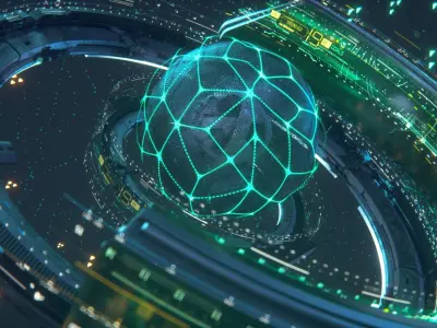 AFC U19 Broadcast Opener File Animated 3D model