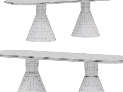 Table Paul Torbe  3D model