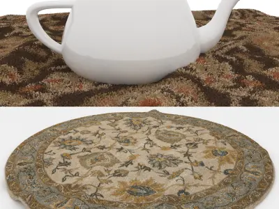 Rugs No 581 Low-poly 3D model