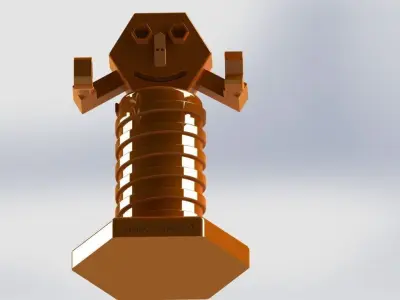 Mascot Grabby Free 3D model