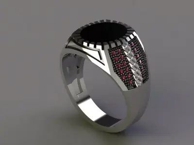 NEO MAN RING MODEL30 3D print model