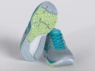 New Balance Fresh Form 880  Running Shoes Low-poly 3D model