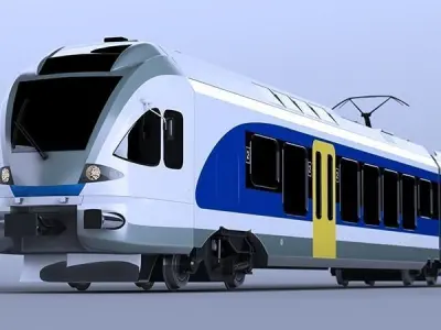 Stadler FLIRT 415 train 3D model