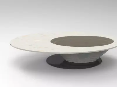 Bonny Coffee Table Low-poly 3D model