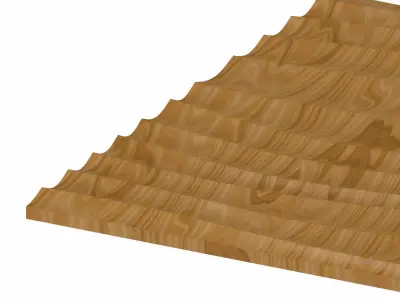 Decorative panel STL 3D model 16