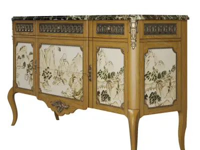 Salda Chest of Drawers art 8694 3D model