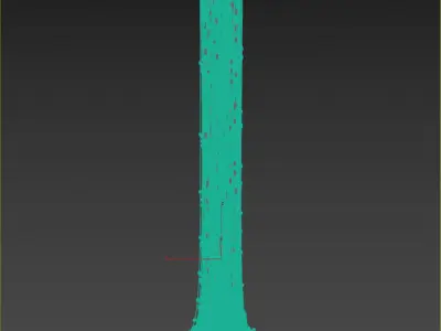 Chandelier Fiber Optic  3D model