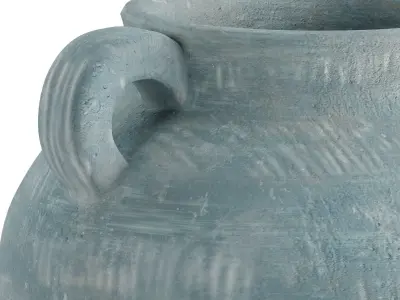 Chambray Artisan Handcrafted Ceramic Vases 3D model