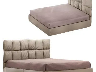 EVA Letto 180 Upholstered Bed  3D model