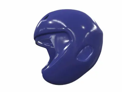 Football helmet f1 Free 3D model
