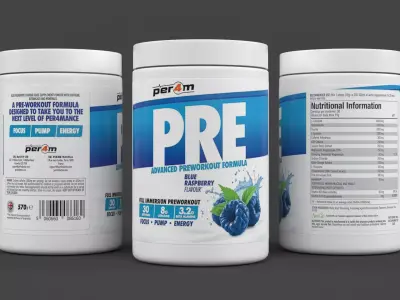 Protein Powder 3D model 5