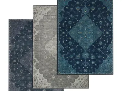 Rug Set 2153 3D model