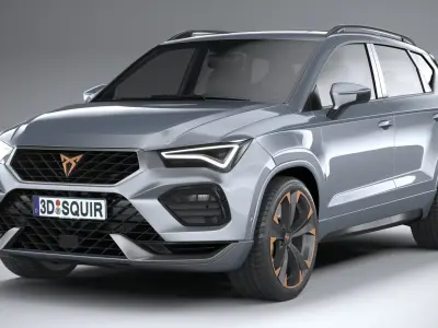 Seat Ateca Cupra 2021 3D model