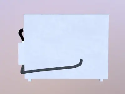 Control Panel Low-poly 3D model