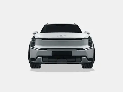 Kia EV9 2024 Low-poly 3D model
