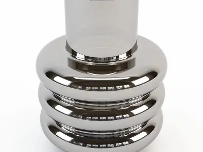 Vase MAGNUS - D18xH24cm - JYSK 3D model