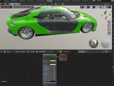 Koenigsegg Gemera Low-poly 3D model