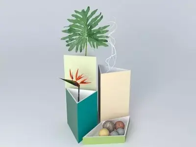 VASES for flowers Free 3D model