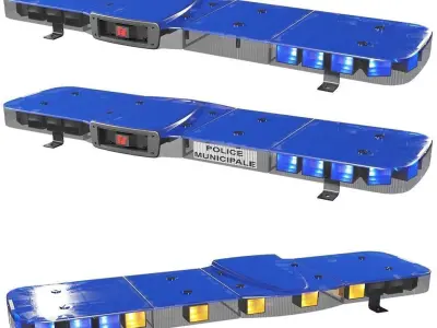 Federal Signal Ultra Victory and Bifrost 3D Model Pack