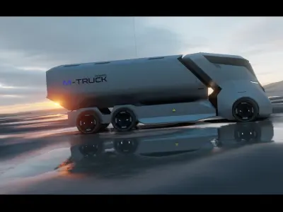 SX Truck Design concept 3D model
