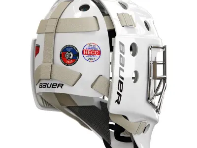 Bauer Profile 960 Goalie Mask 3D model