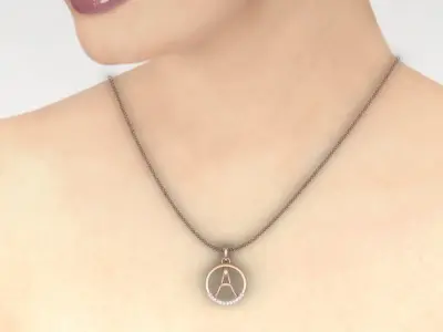 Turtle  pendant 3D print model