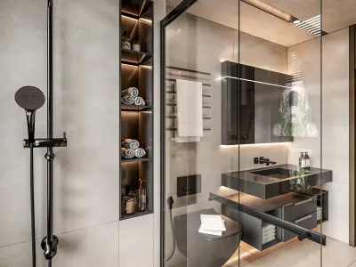 Bathroom  8 3D model