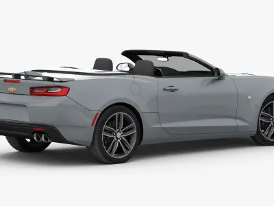 Chevrolet Camaro SS Convertible 2016 3D model