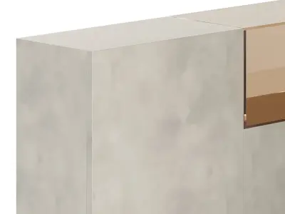 36e8 Glass Sideboard 07 3D model