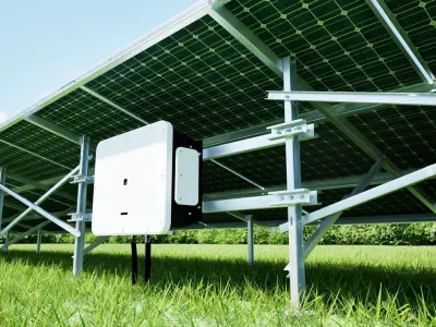 Twinmotion Solar Construction 3x8 Table 3D model