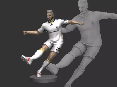 David Beckham 3D Printable 3D print model
