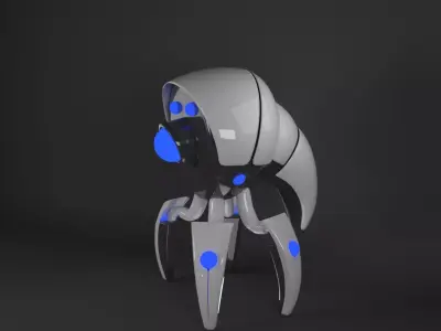 Nano robot Free 3D model