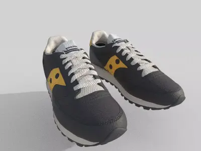Casual Shoe Low-poly 3D model