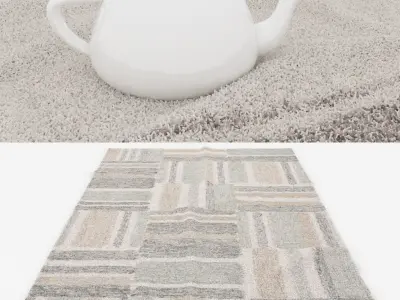 Rugs No 1012 Low-poly 3D model