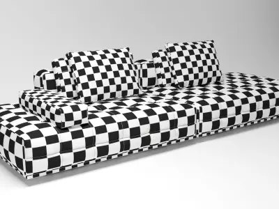 Sofa Corona Renderer Free 3D model