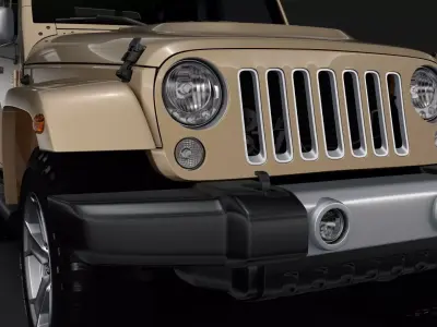 Jeep Wrangler Chief JK 2017 3D model