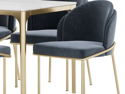 Dining set 30 3D model