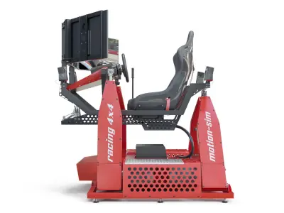 Racing Game Simulator motion sim 3D model