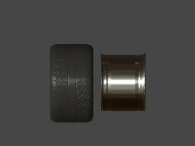 WHEELS CUSTOM MODEL CAR RIMS Free 3D print model