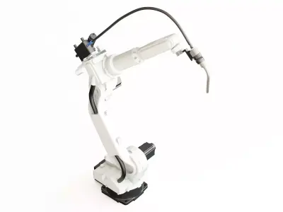 Industrial robot 08 3D model