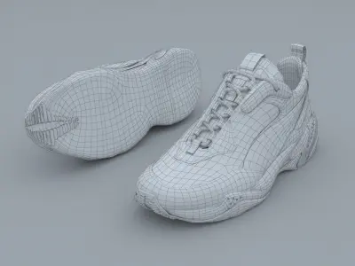 Puma Thunder Spectra - 2018 Brand New Model Low-poly 3D model