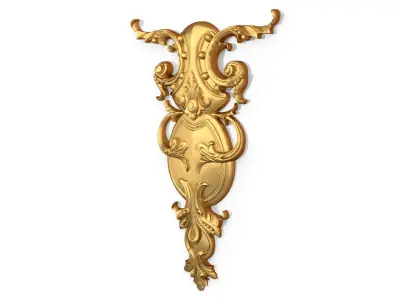Classic decor ornament 157 3D model