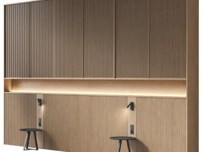 Headboard RJ Easy Design 07 3D model