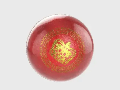 Cricket Ball 3D model